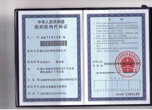 组织机构代码